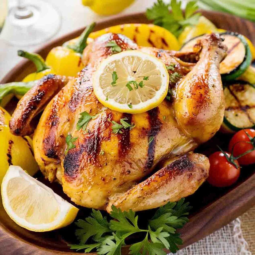 Zesty Lemon Chicken & Grilled Veggi