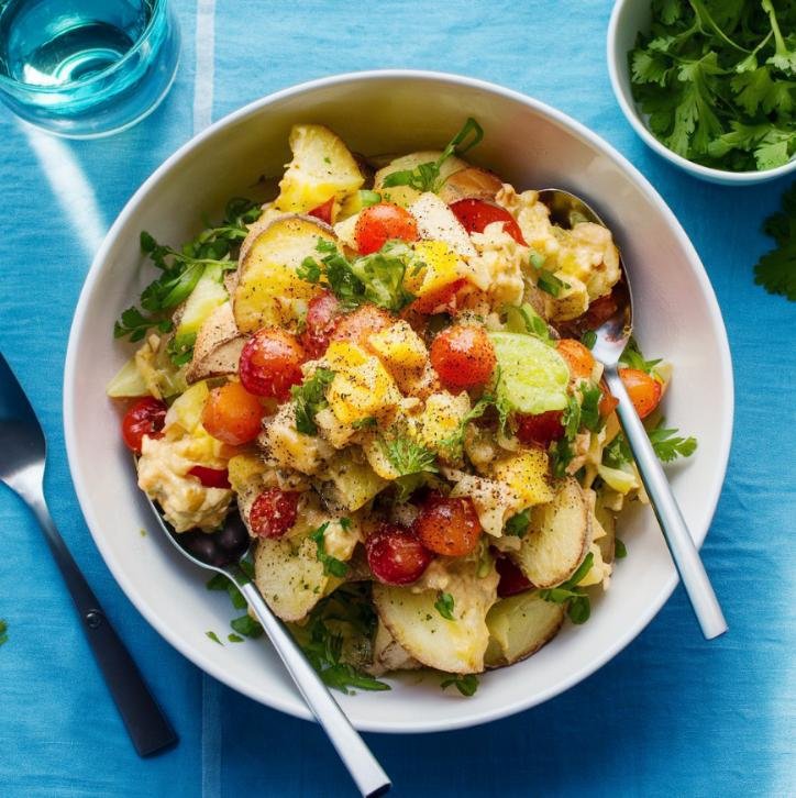 Smashed Potato Salad Recipe